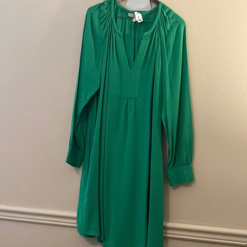 Banana Republic dress, size 10, green color